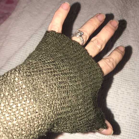 🔵Zara Knit Drapey Open Front Cardigan Size Medium - Picture 7 of 9